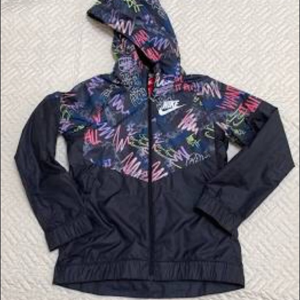 Girls youth windbreaker ⚫️
